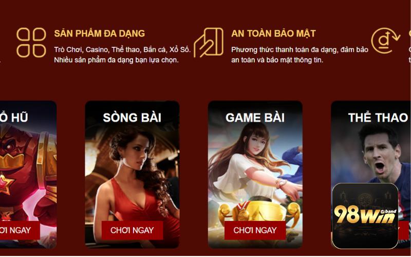 Lý do vì sao nhiều người chơi lựa chọn thương hiệu